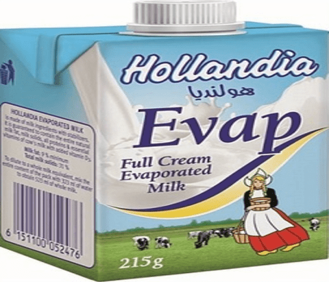 Hollandia Full Cream Evap 190g